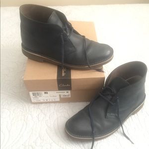 Clark’s Navy Chukka Boots